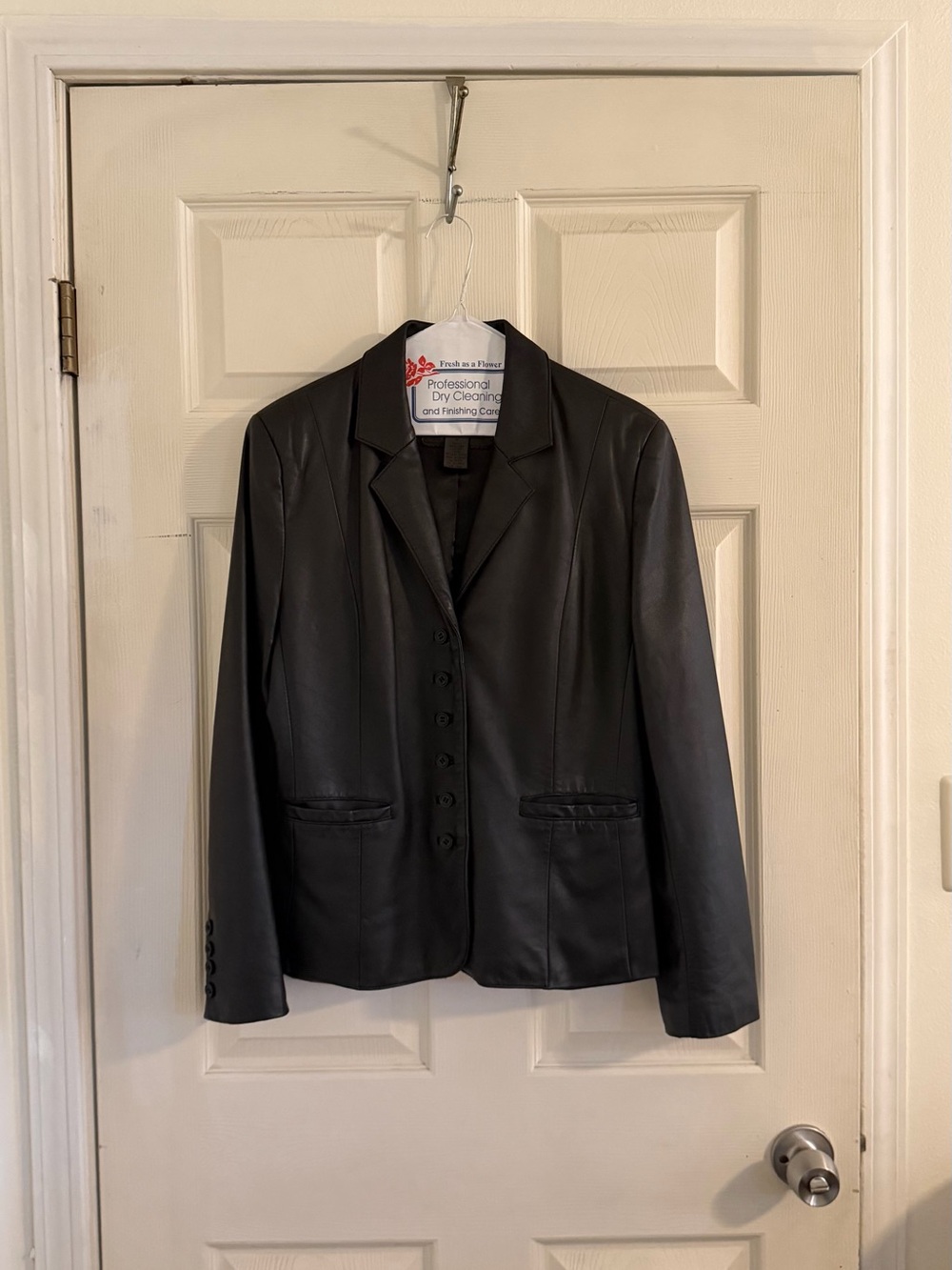 JohnPaulRichard uniform petite Leather jacket